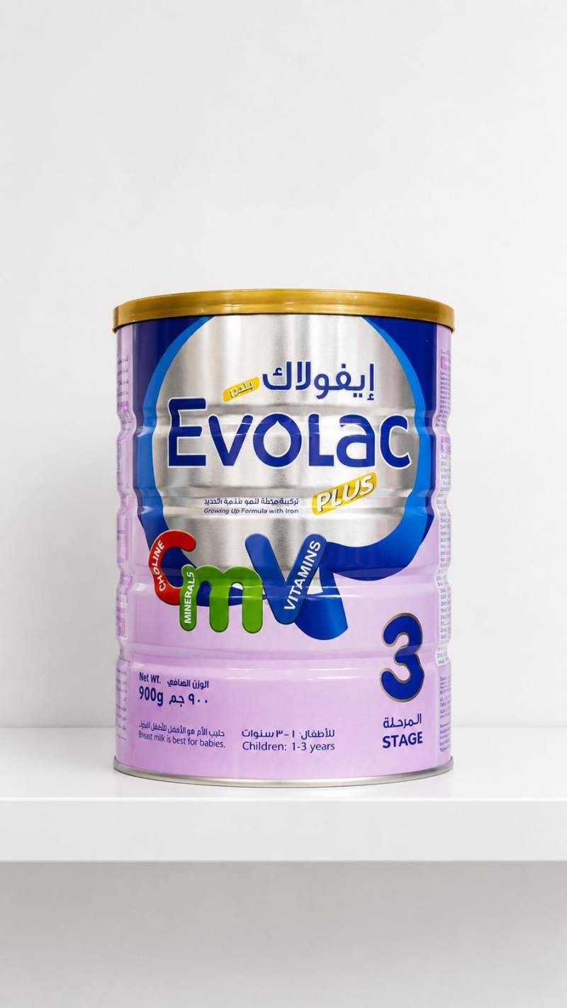 حليب ايفولك رقم ٣  ٩٠٠ غم